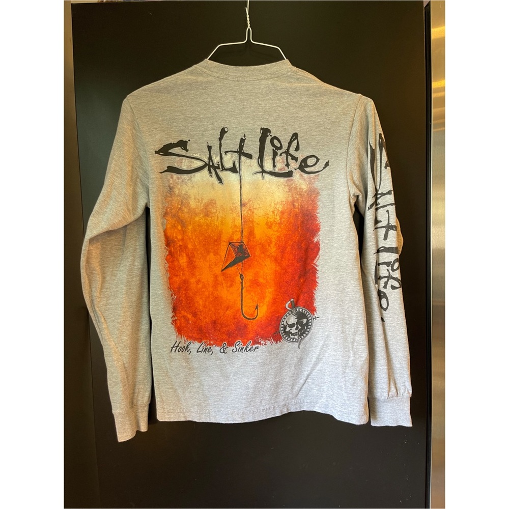 Salt Life Long Sleeve Pocket Tshirt
